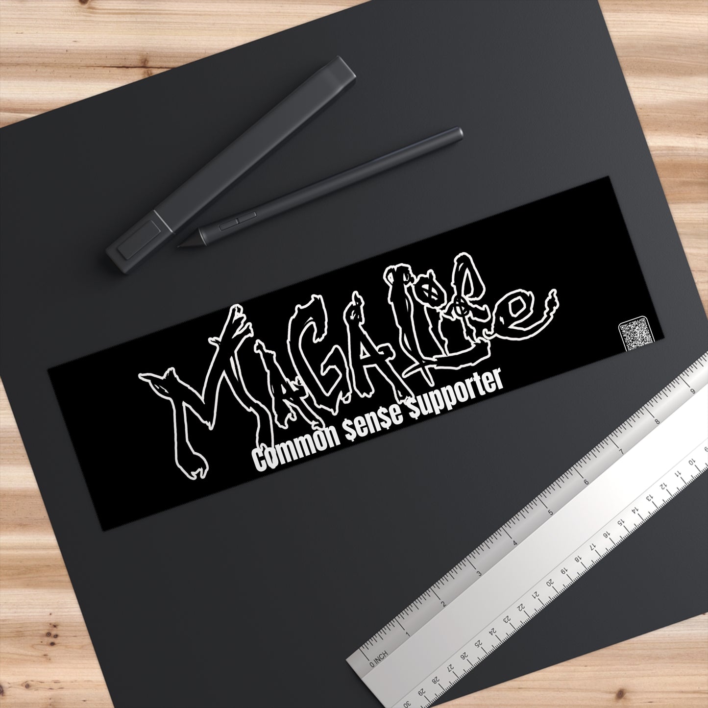 Bumper Sticker MAGA Life - Common Sense Supporter