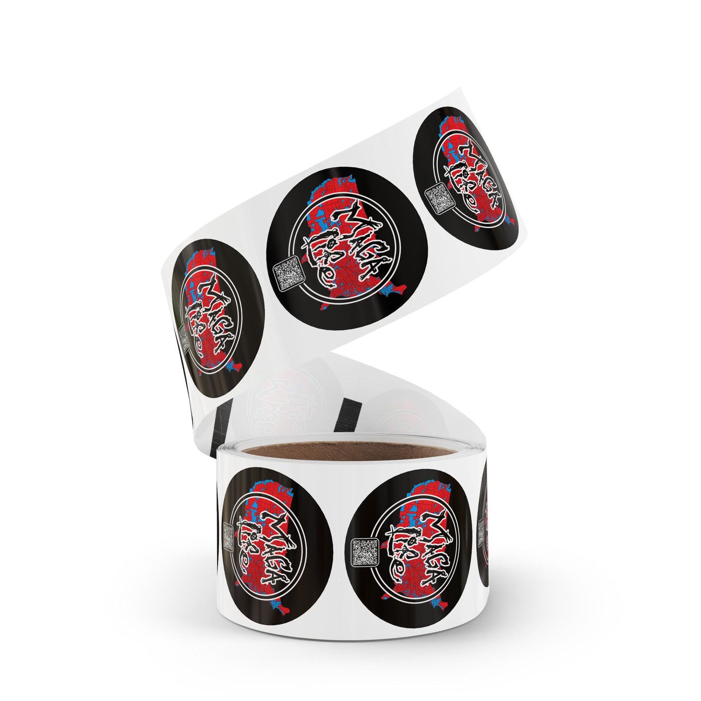 'Maga Life' Round Sticker Label Rolls