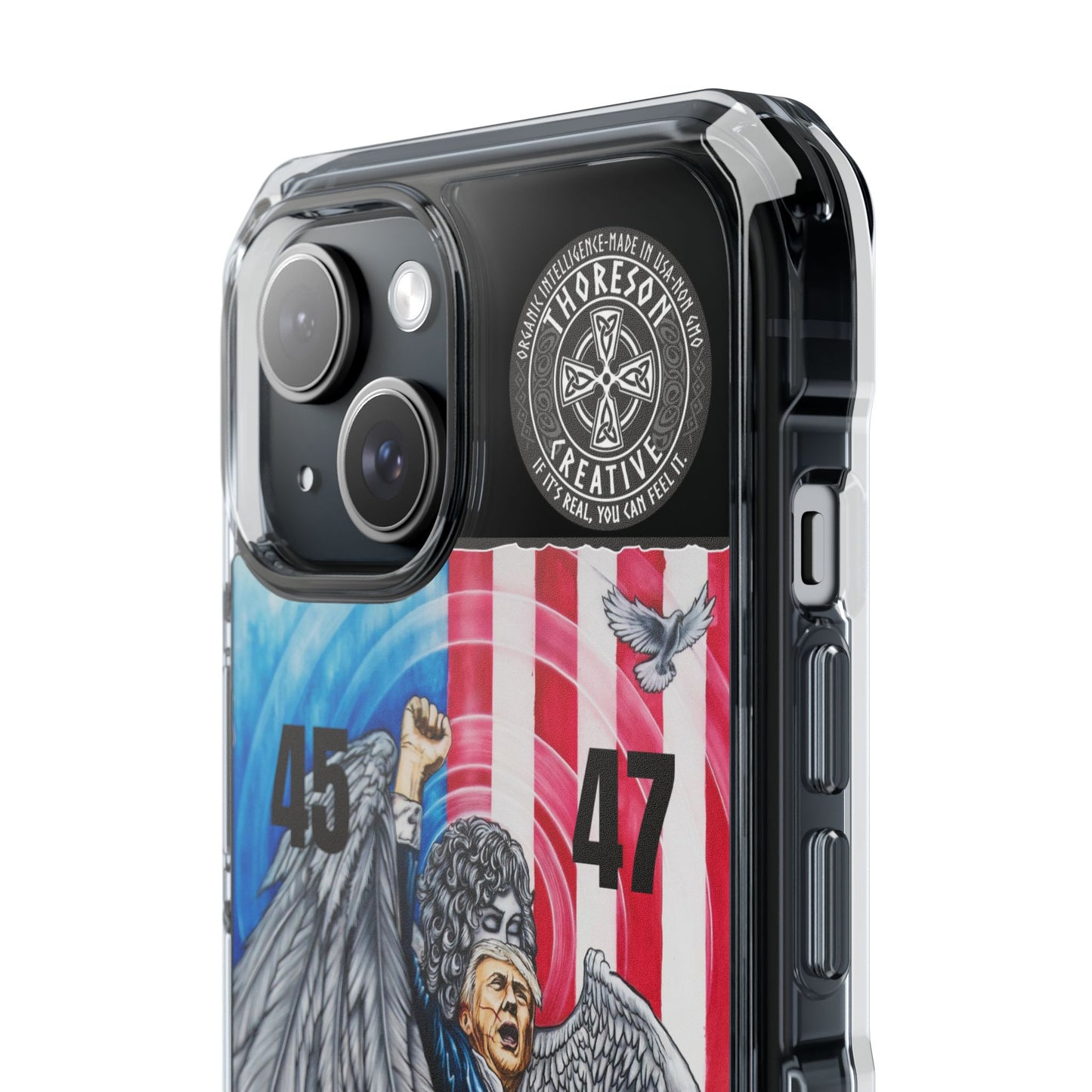 'Divine Providence 45-47' iPhone Magnetic Clear Impact Cases