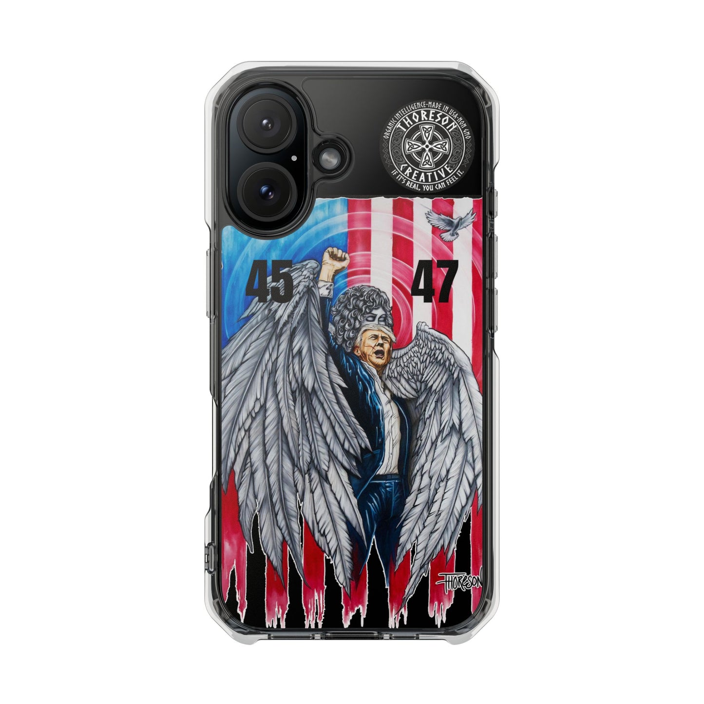 'Divine Providence 45-47' iPhone Magnetic Clear Impact Cases
