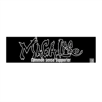Bumper Sticker MAGA Life - Common Sense Supporter