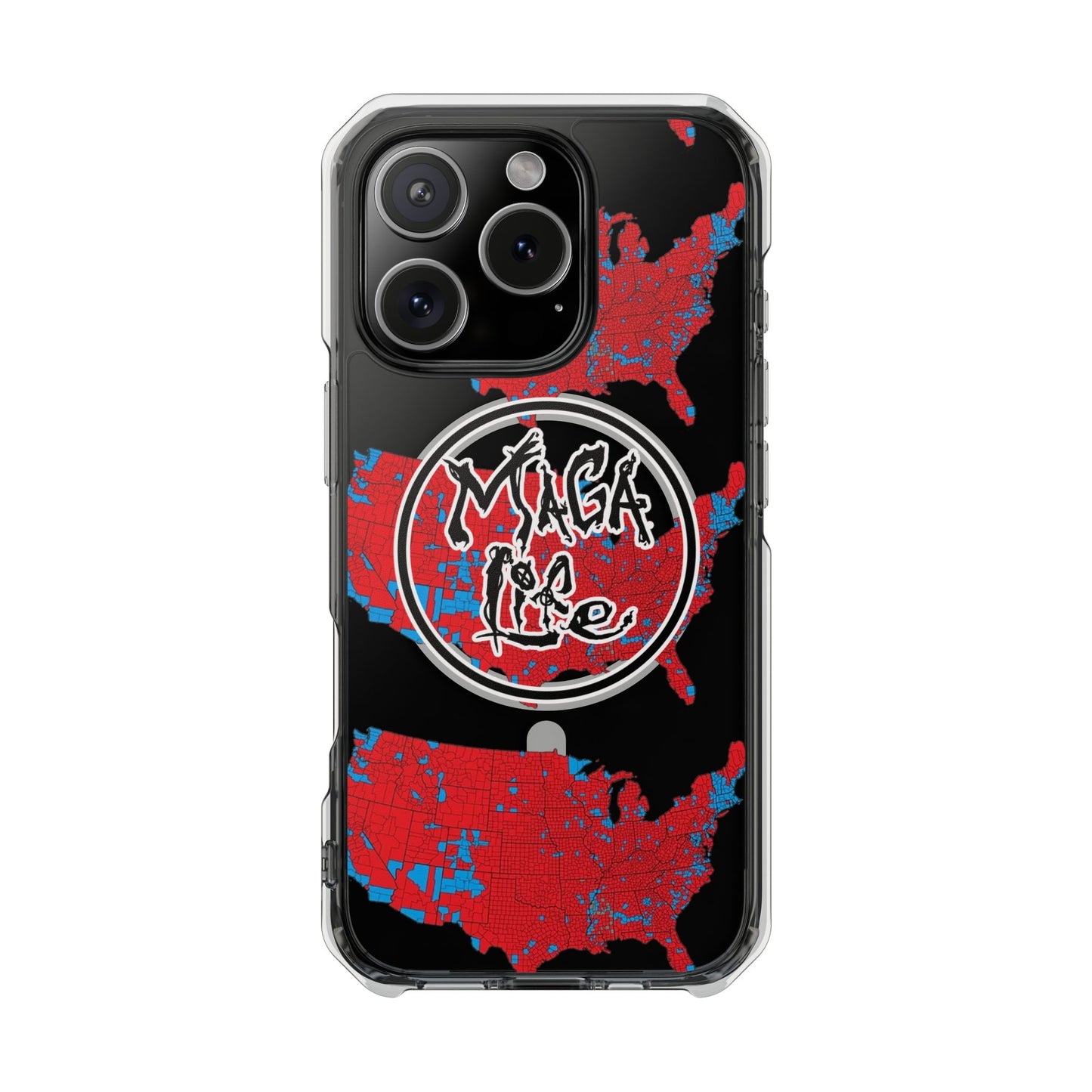 iPhone Case - MAGA Life Clear Impact Magnetic Case