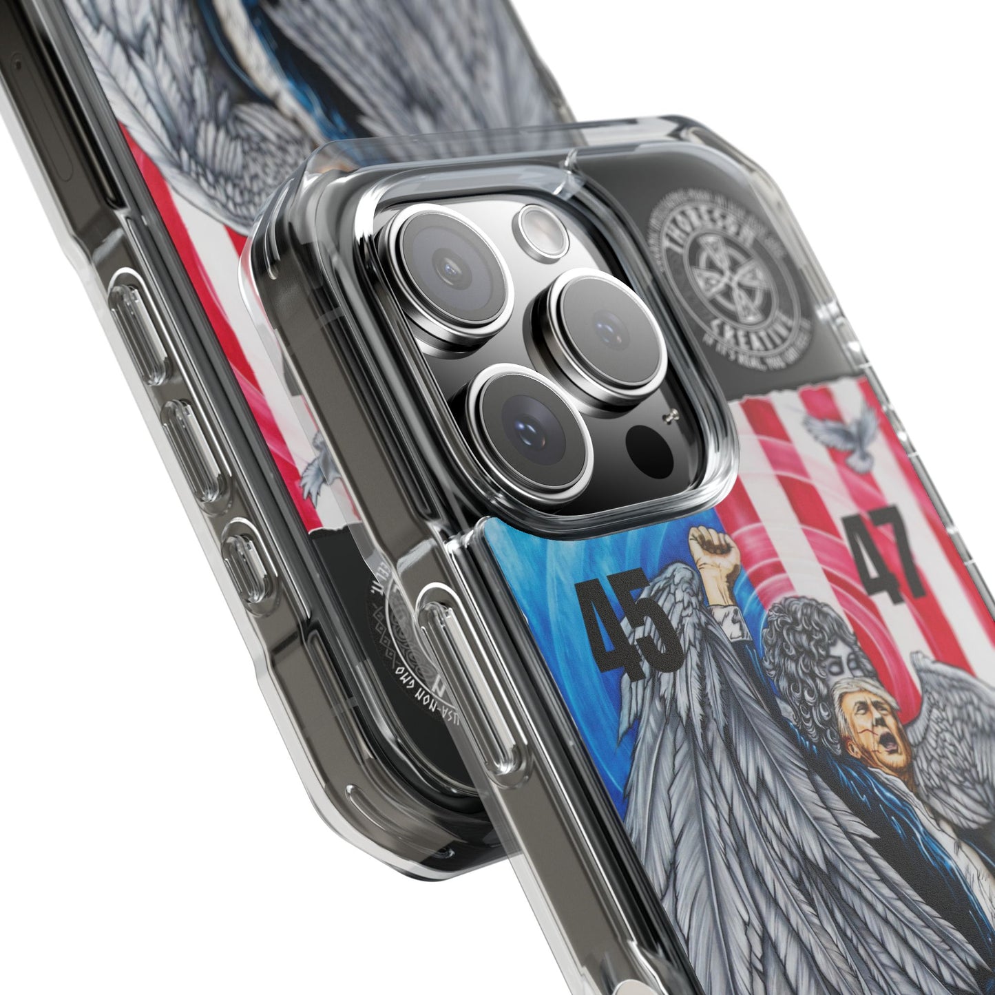'Divine Providence 45-47' iPhone Magnetic Clear Impact Cases