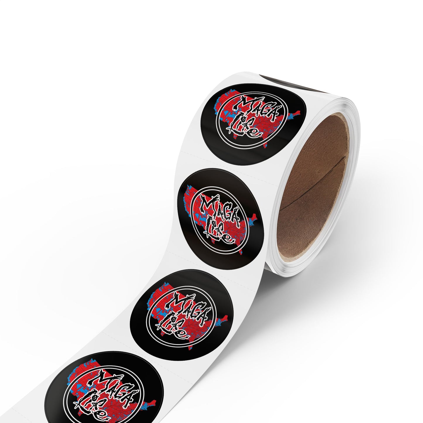 'Maga Life' Round Sticker Label Rolls
