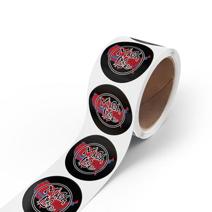 'Maga Life' Round Sticker Label Rolls
