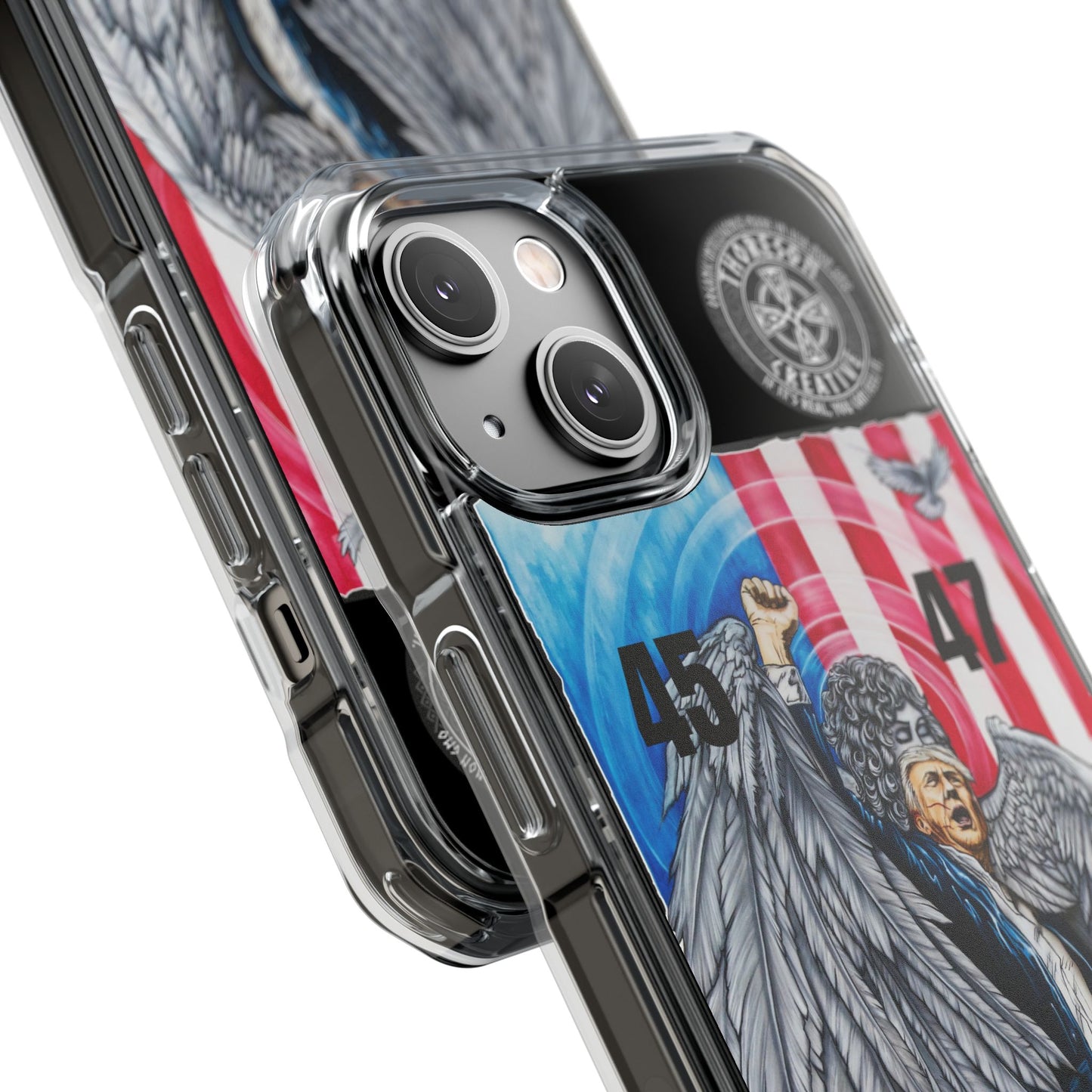 'Divine Providence 45-47' iPhone Magnetic Clear Impact Cases