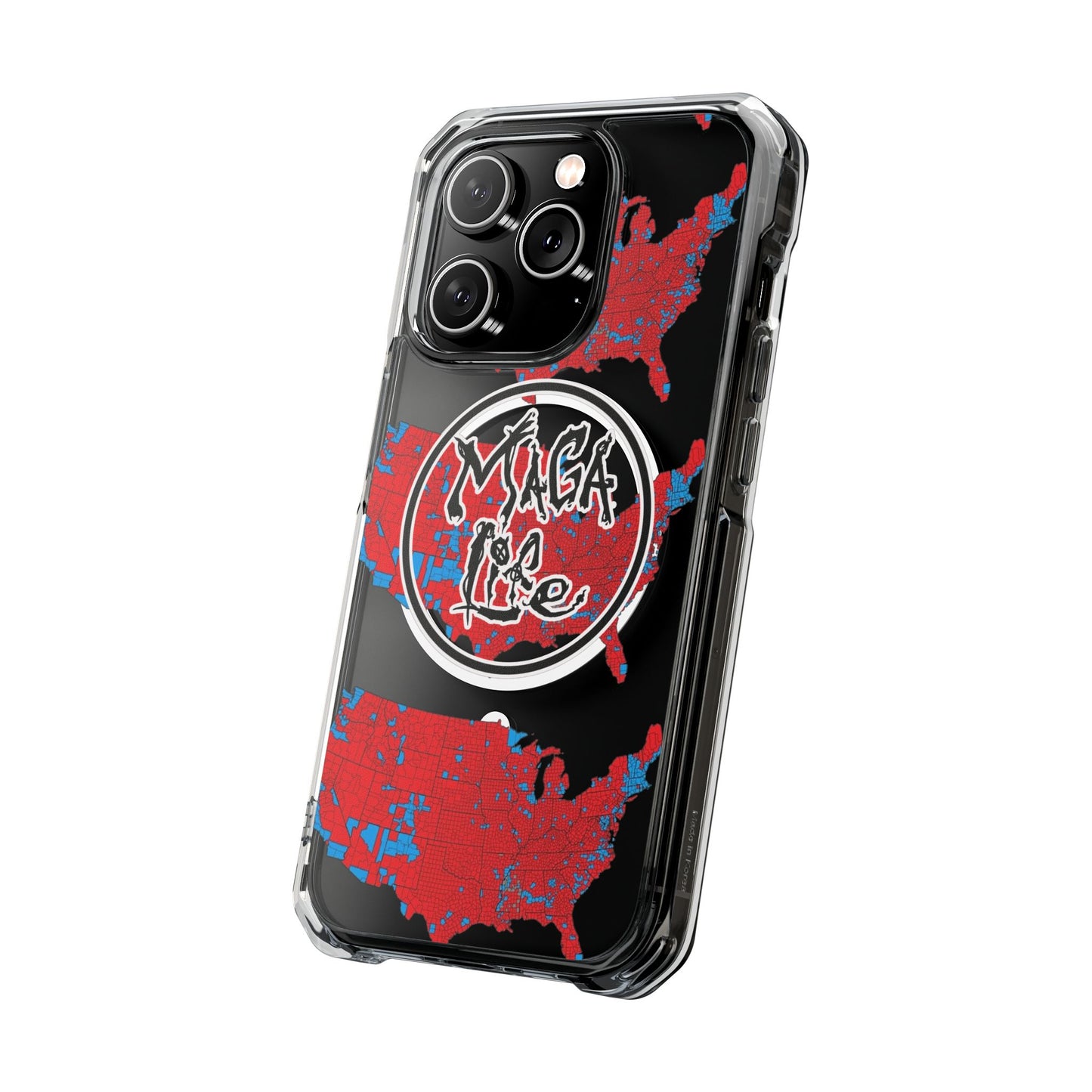 iPhone Case - MAGA Life Clear Impact Magnetic Case