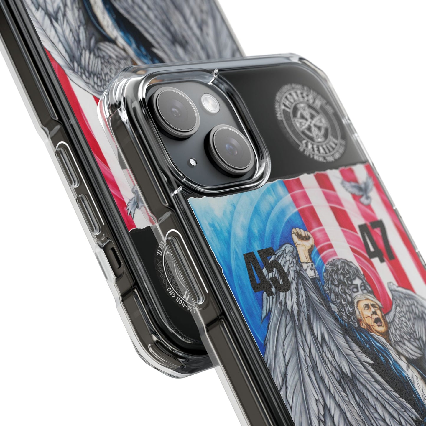 'Divine Providence 45-47' iPhone Magnetic Clear Impact Cases