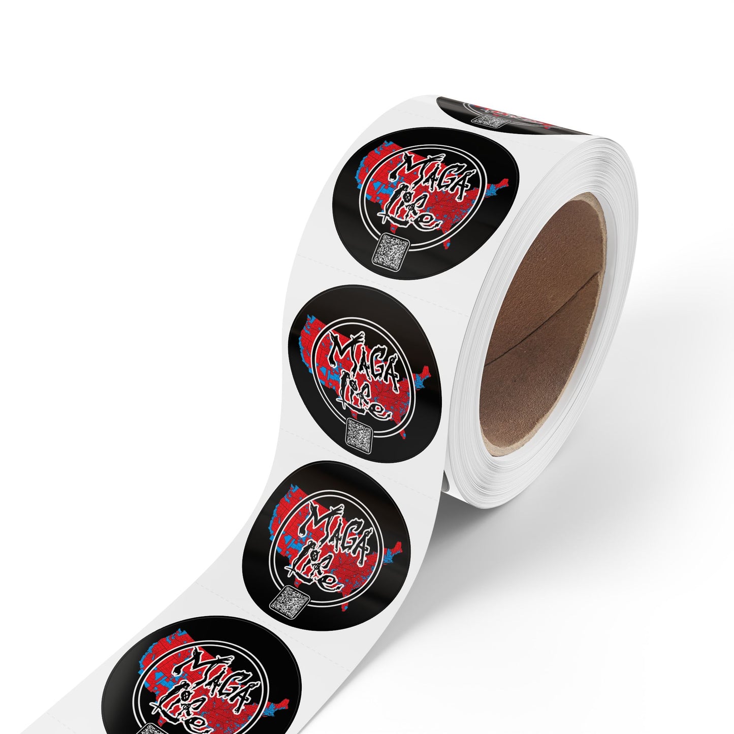 'Maga Life' Round Sticker Label Rolls