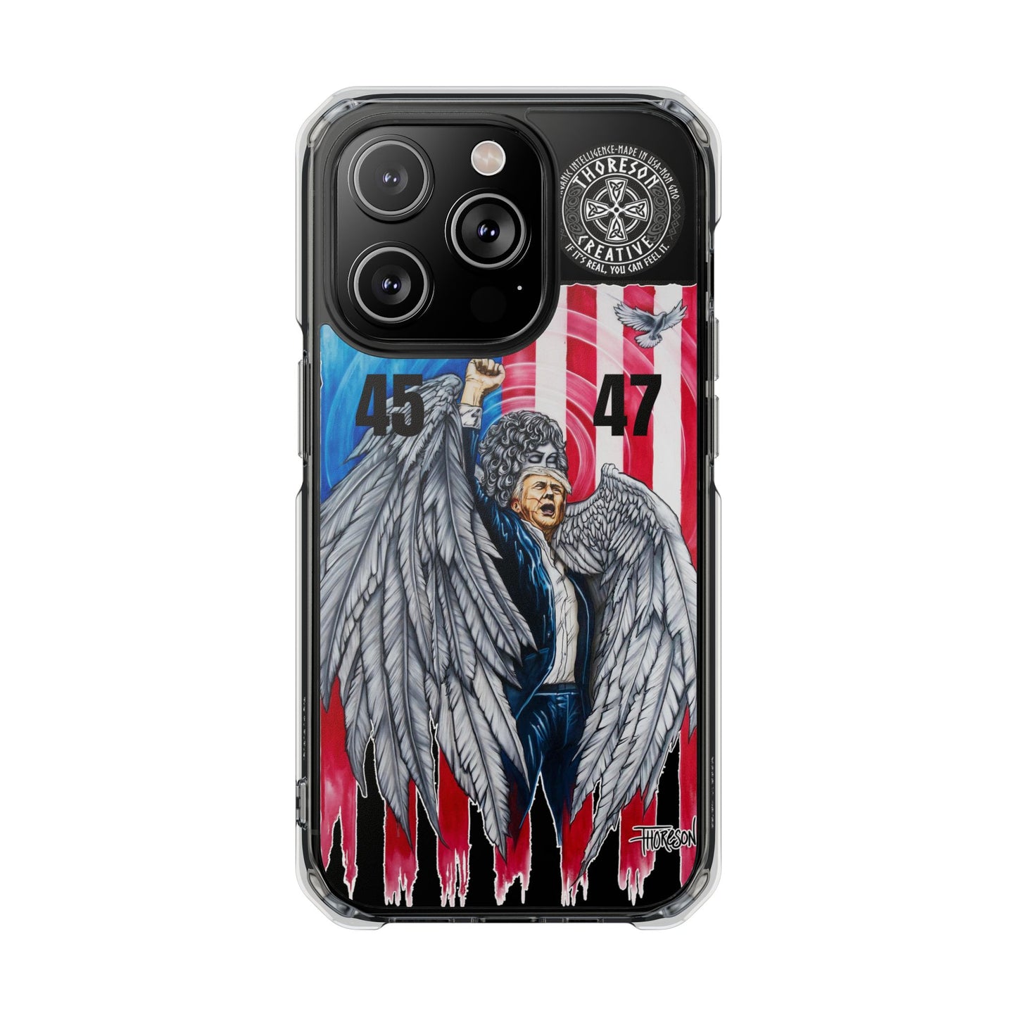 'Divine Providence 45-47' iPhone Magnetic Clear Impact Cases