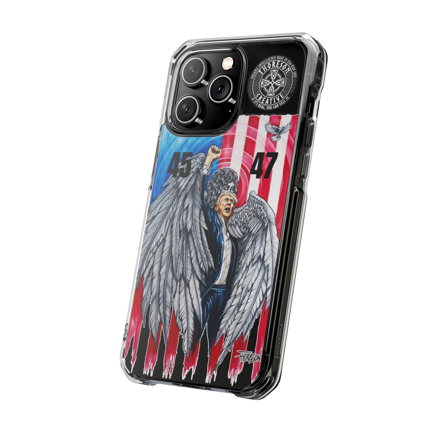 'Divine Providence 45-47' iPhone Magnetic Clear Impact Cases