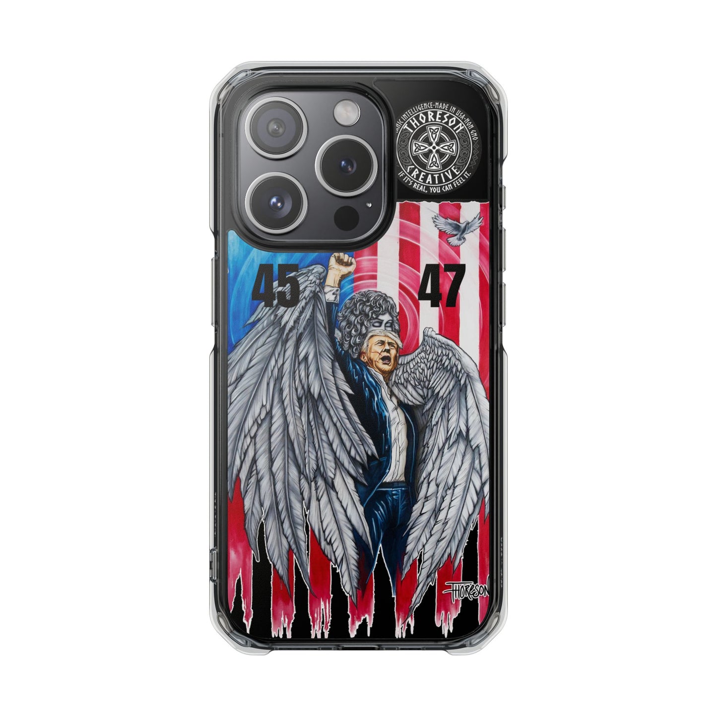 'Divine Providence 45-47' iPhone Magnetic Clear Impact Cases