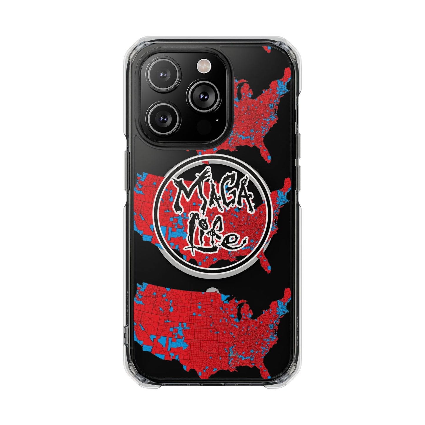 iPhone Case - MAGA Life Clear Impact Magnetic Case