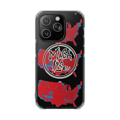 iPhone Case - MAGA Life Clear Impact Magnetic Case