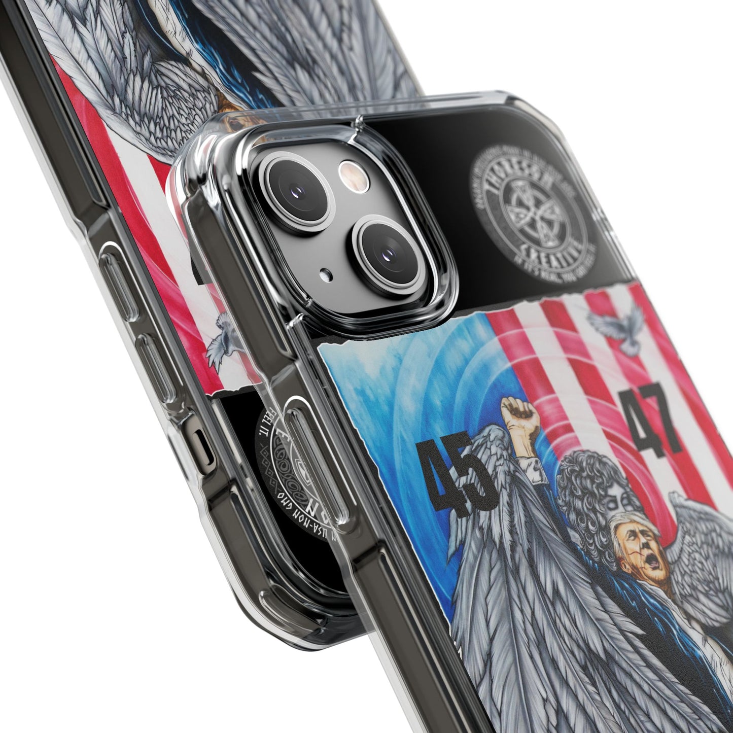 'Divine Providence 45-47' iPhone Magnetic Clear Impact Cases