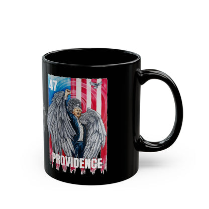 'Divine Providence 45-47' Black Mug