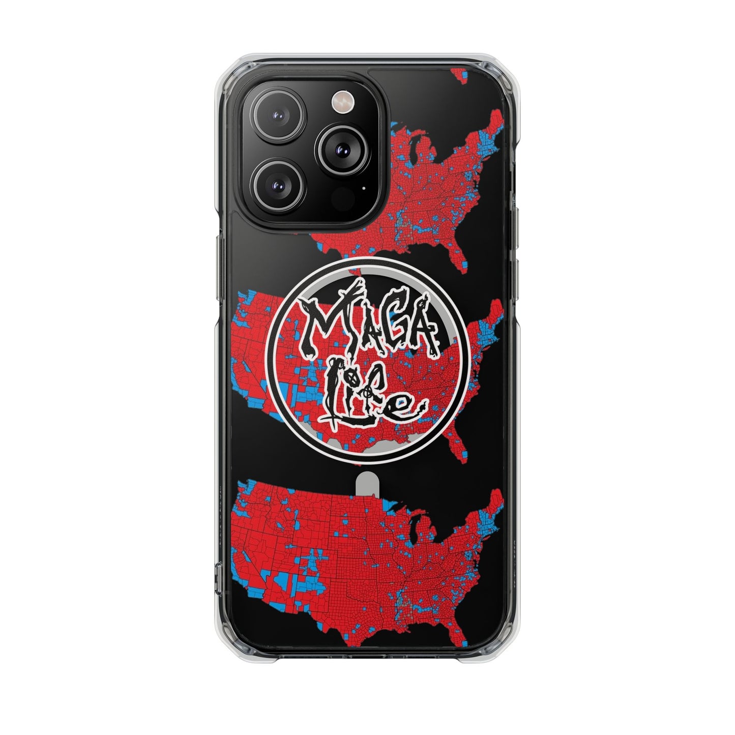 iPhone Case - MAGA Life Clear Impact Magnetic Case
