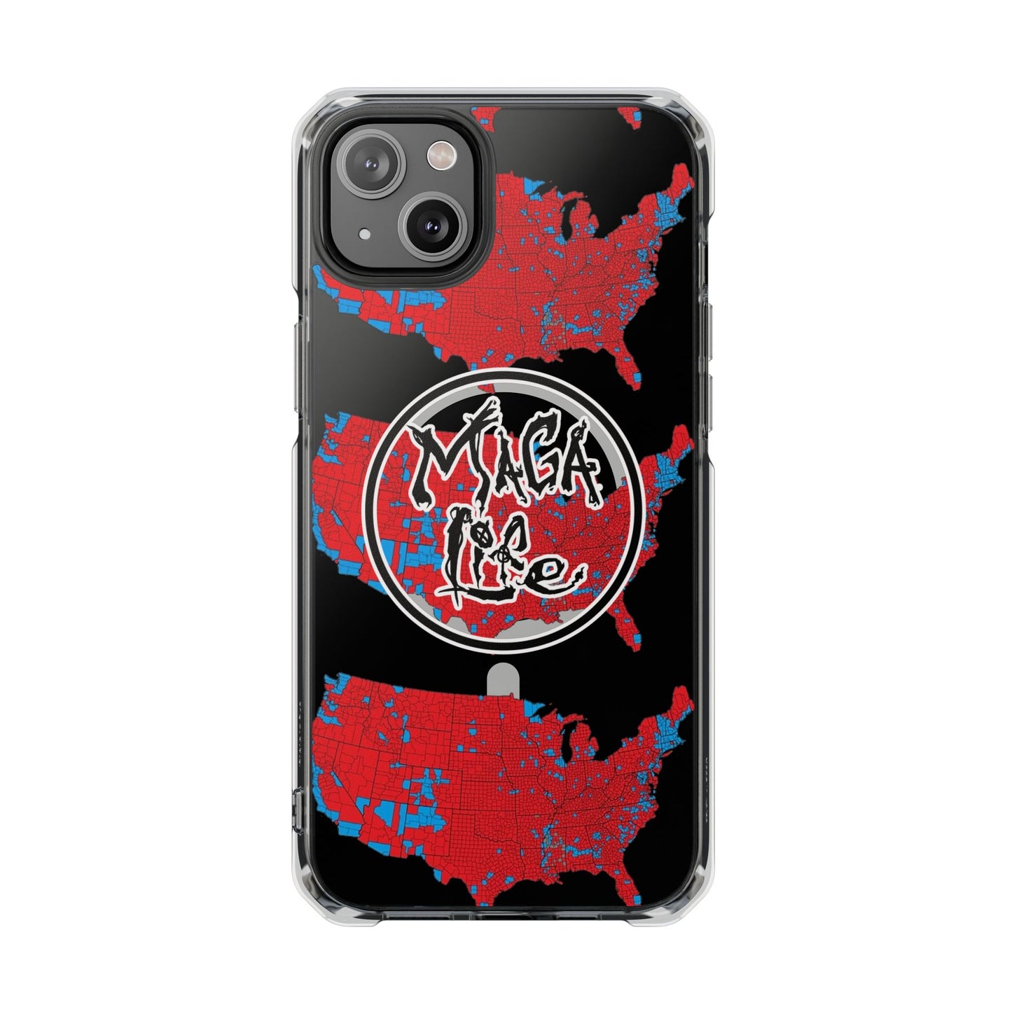 iPhone Case - MAGA Life Clear Impact Magnetic Case