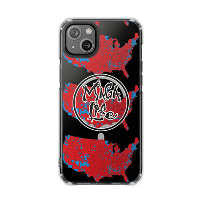 iPhone Case - MAGA Life Clear Impact Magnetic Case