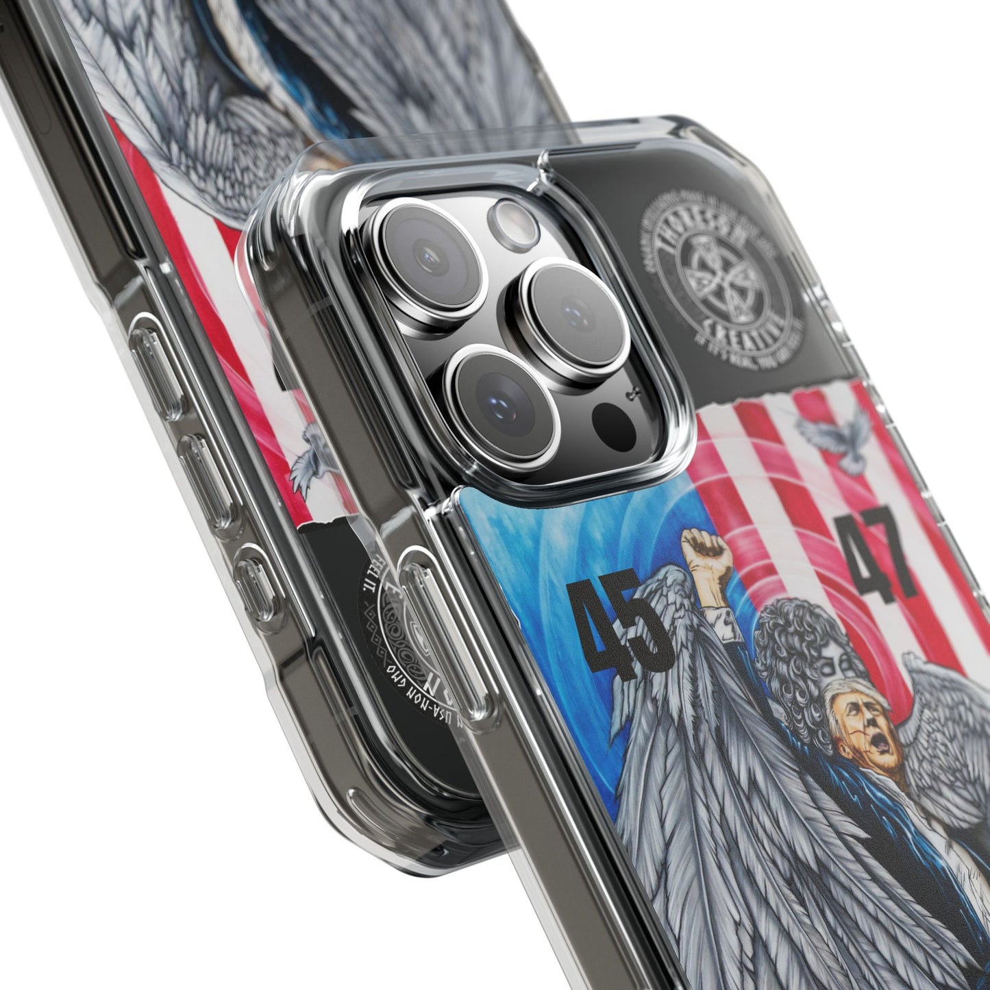 'Divine Providence 45-47' iPhone Magnetic Clear Impact Cases