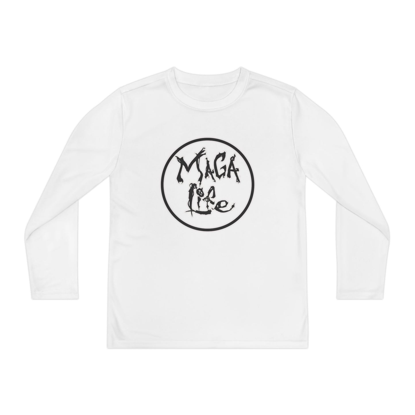MAGA Life- Common Sense Supporter-Youth Long Sleeve Competitor Tee
