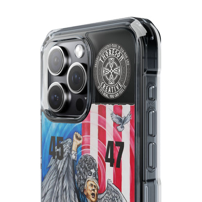 'Divine Providence 45-47' iPhone Magnetic Clear Impact Cases