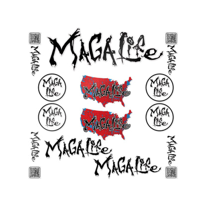 Assorterd Die-Cut Stickers MAGA Life