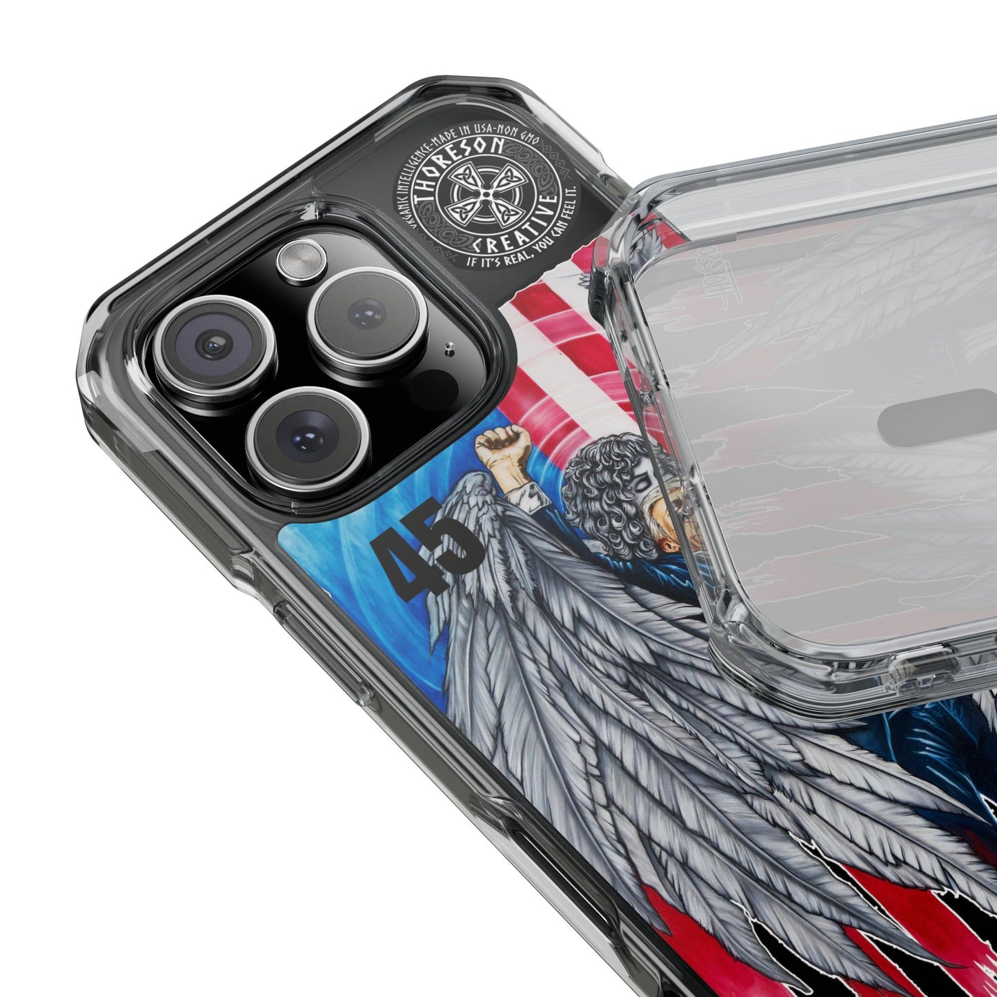 'Divine Providence 45-47' iPhone Magnetic Clear Impact Cases