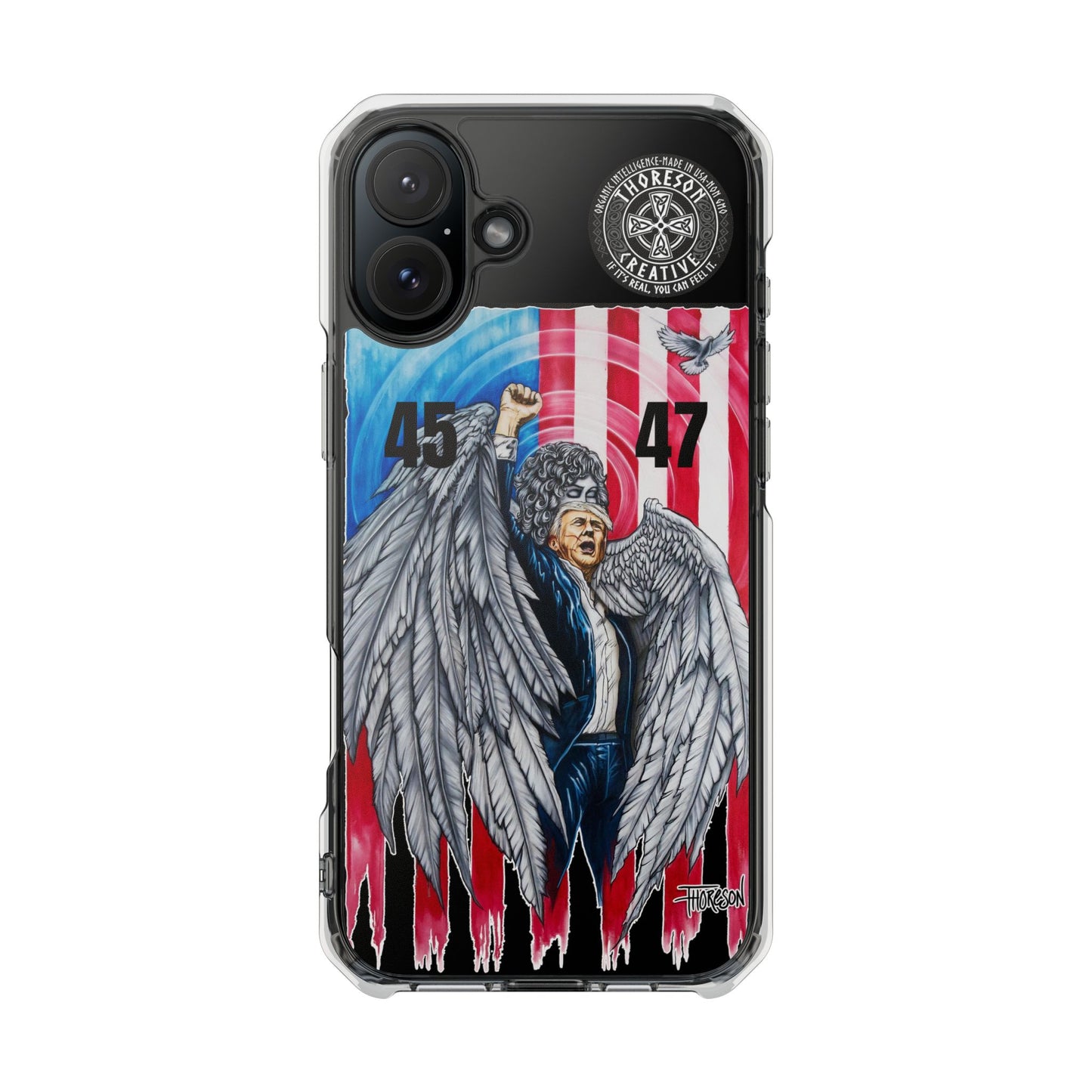 'Divine Providence 45-47' iPhone Magnetic Clear Impact Cases
