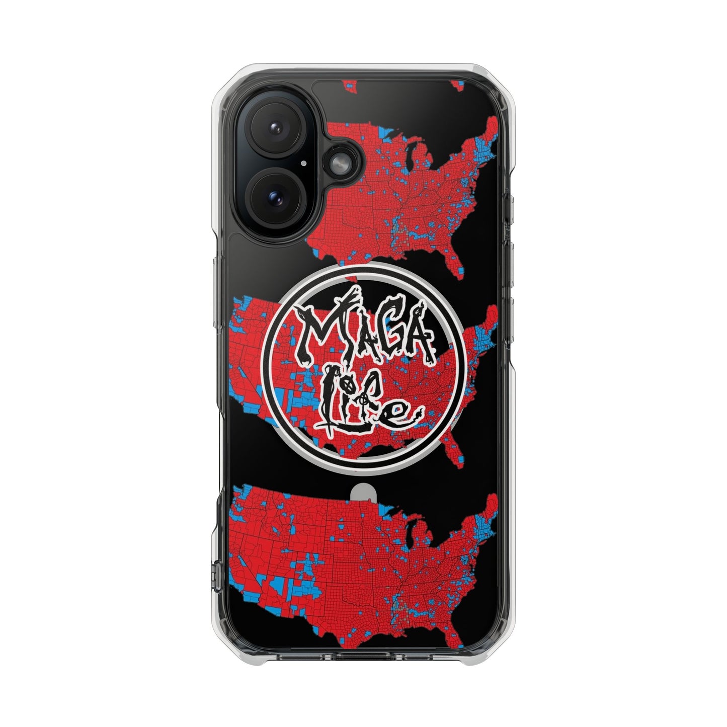 iPhone Case - MAGA Life Clear Impact Magnetic Case