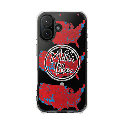 iPhone Case - MAGA Life Clear Impact Magnetic Case