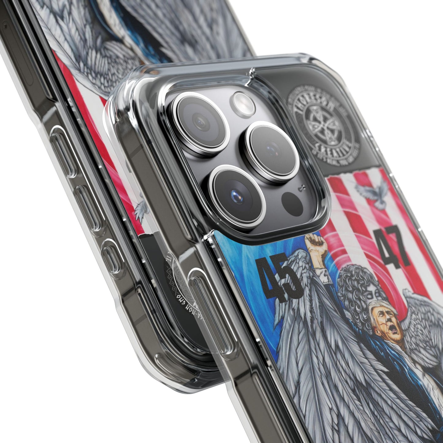 'Divine Providence 45-47' iPhone Magnetic Clear Impact Cases