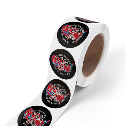 'Maga Life' Round Sticker Label Rolls