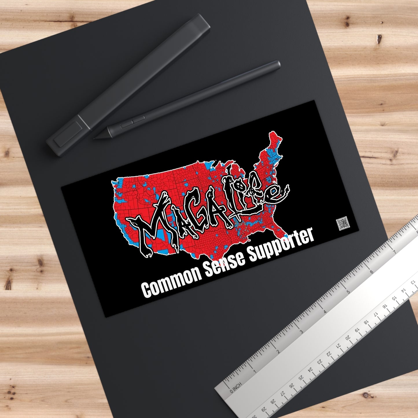 Bumper Sticker MAGA Life - Common Sense Supporter