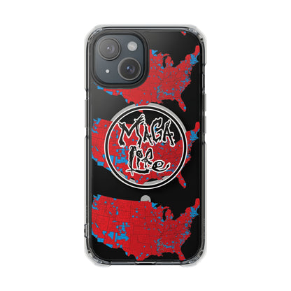 iPhone Case - MAGA Life Clear Impact Magnetic Case