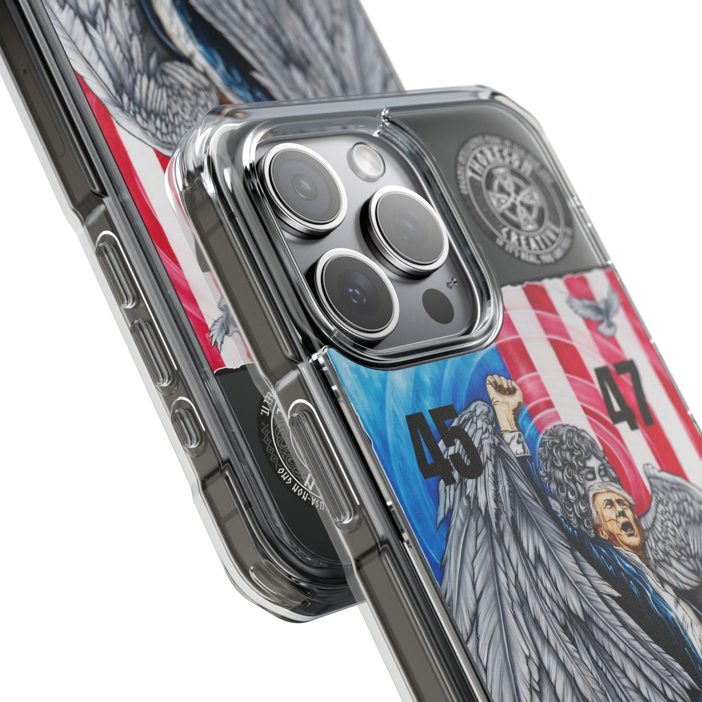 'Divine Providence 45-47' iPhone Magnetic Clear Impact Cases