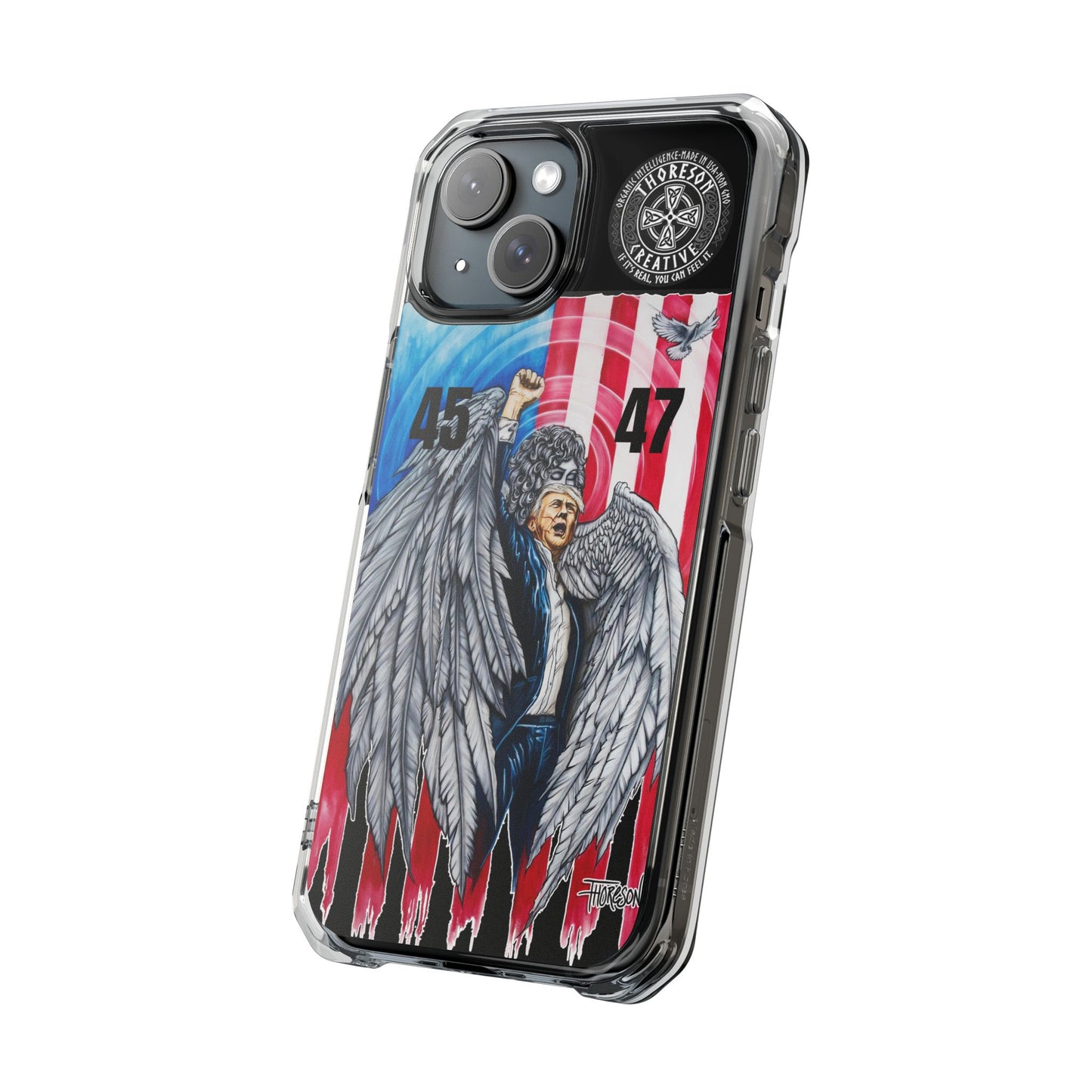 'Divine Providence 45-47' iPhone Magnetic Clear Impact Cases