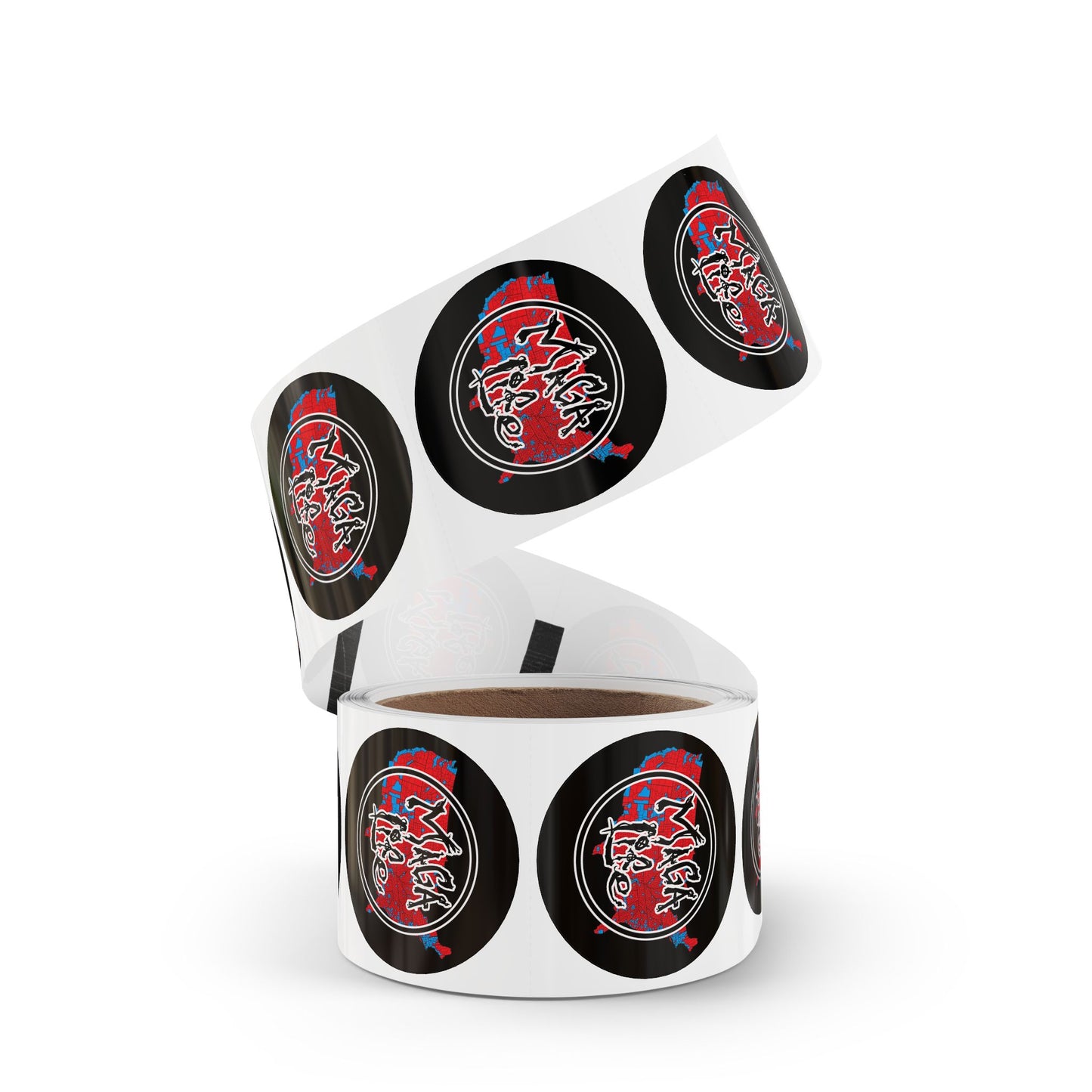 'Maga Life' Round Sticker Label Rolls