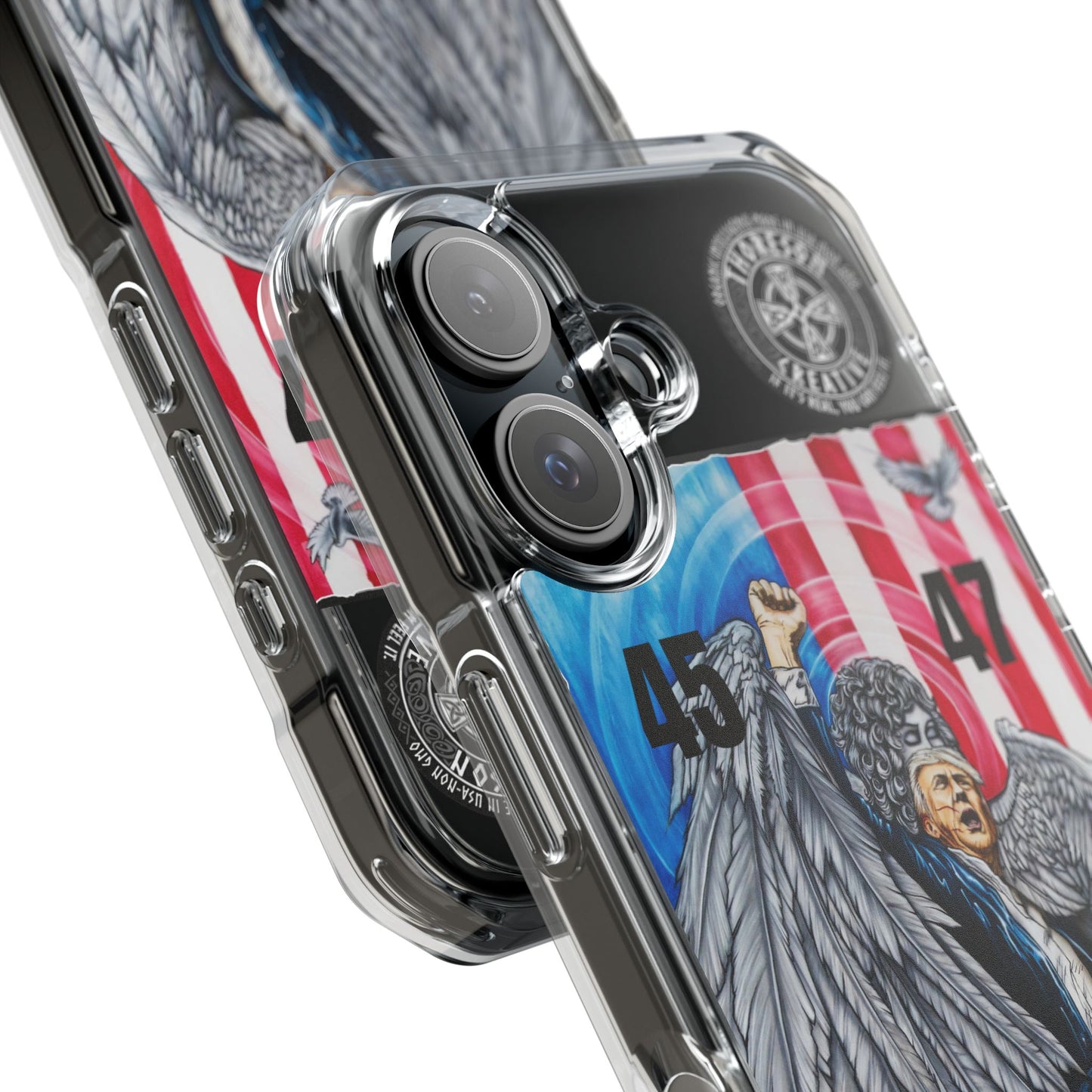 'Divine Providence 45-47' iPhone Magnetic Clear Impact Cases