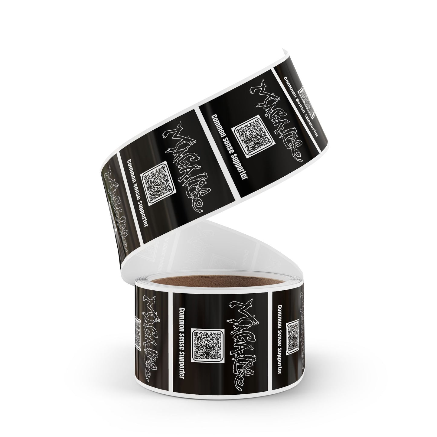 Sticker Rolls - MAGA Life Common Sense Supporter Label
