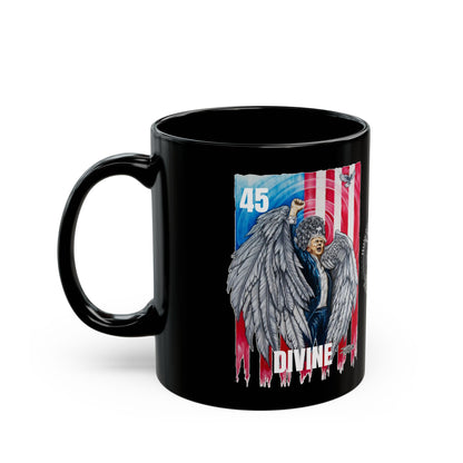 'Divine Providence 45-47' Black Mug