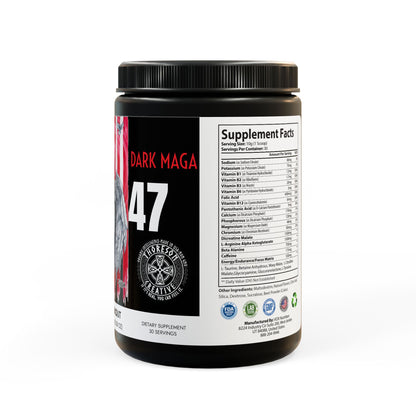 DARK MAGA Pre-Workout Supplement, Watermelon (300g, 10.58oz)