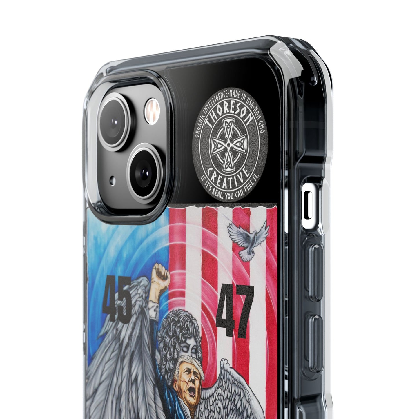 'Divine Providence 45-47' iPhone Magnetic Clear Impact Cases