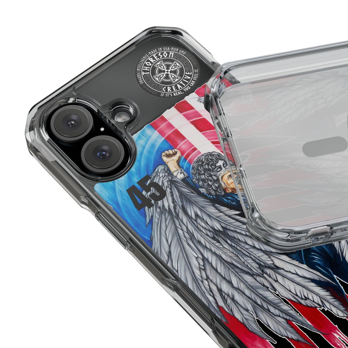 'Divine Providence 45-47' iPhone Magnetic Clear Impact Cases