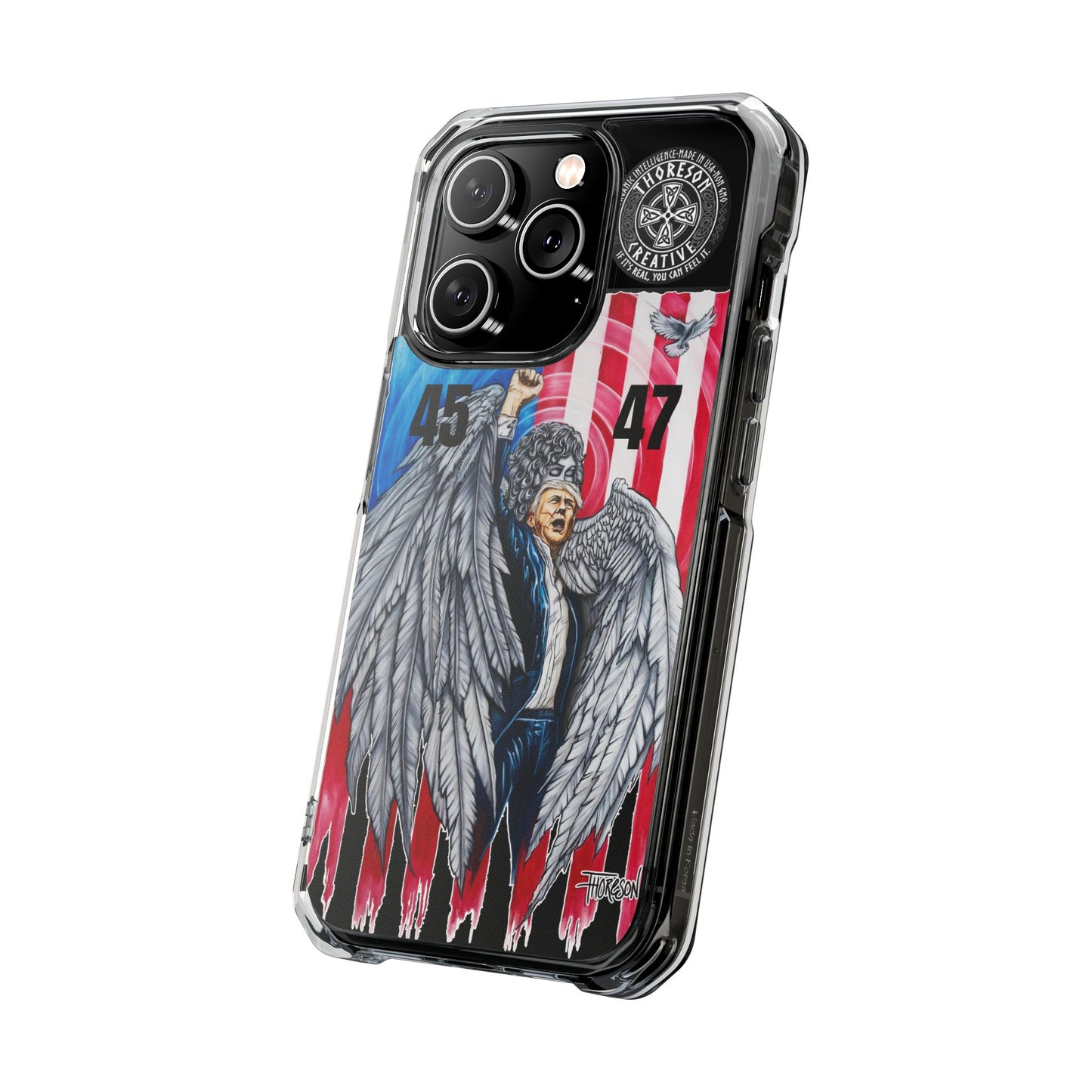 'Divine Providence 45-47' iPhone Magnetic Clear Impact Cases
